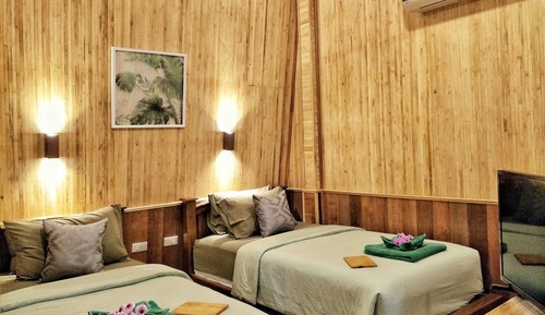 Bungalow Deluxe, 2 chambres, non-fumeurs, vue partielle sur la mer