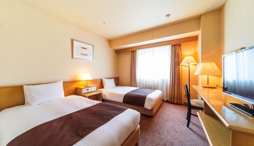 Chambre Standard avec lits jumeaux, 2 lits une place, fumeurs
