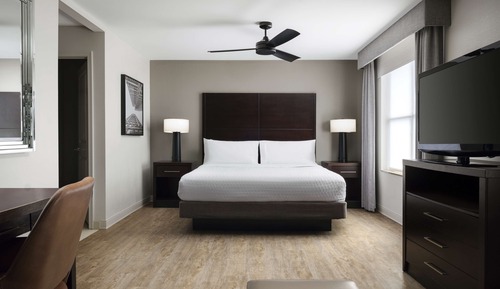 Chambre Premium, 1 très grand lit (Mobility & Hearing, Roll-in Shower)