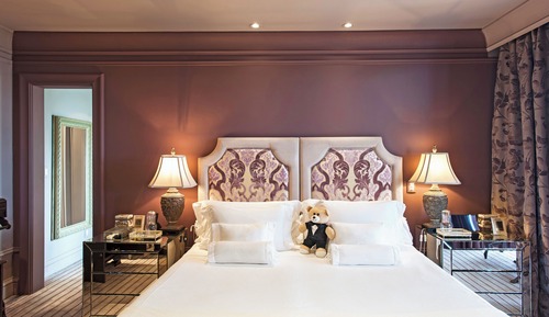 Chambre Luxe, 1 très grand lit, vue vallée