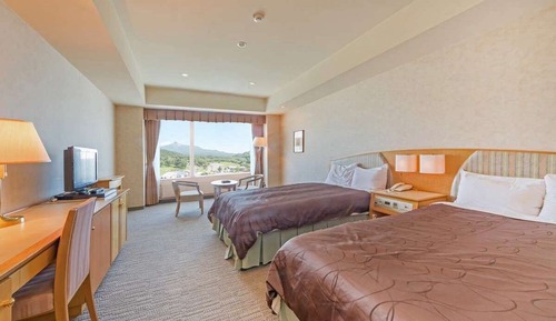 Chambre avec lits jumeaux, non-fumeurs (Accessible)