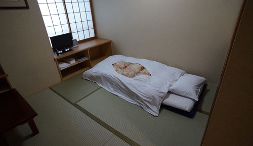 Chambre Simple Standard, futon japonais