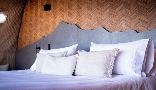 Tente Exclusive, 1 chambre, balcon, vue sur le désert