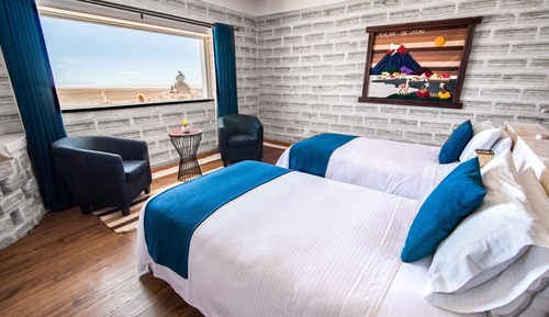 Chambre Deluxe, 1 grand lit, vue montagne