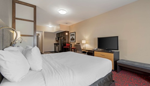 Suite, 1 très grand lit, non-fumeurs, coin cuisine (Pet Friendly)
