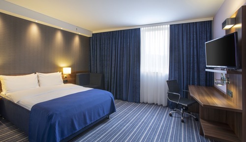 Chambre Standard, 1 lit double, accessible aux personnes à mobilité réduite