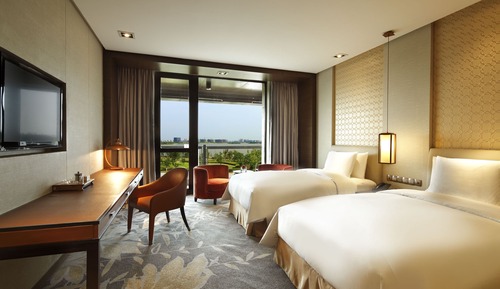 Chambre Standard, 2 lits une place, vue lac (Da Long Lake View)