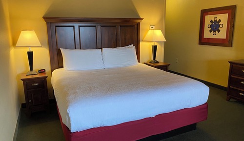 Chambre Deluxe, 1 très grand lit, accessible aux personnes à mobilité réduite (King)