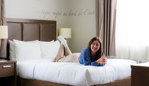 Chambre Standard, 1 lit queen et 1 sofa-lit