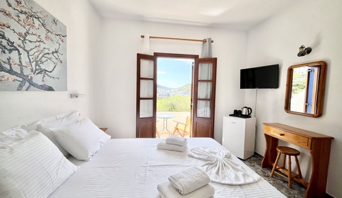 Chambre, vue mer