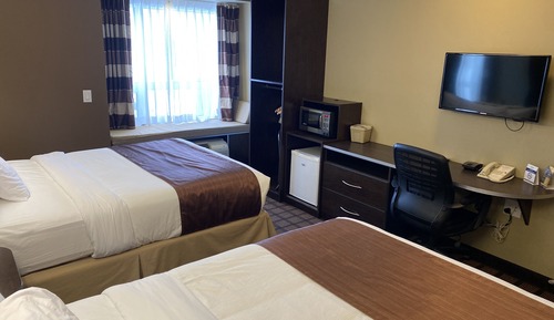 Chambre Standard, 2 grands lits, accessible aux personnes à mobilité réduite, non-fumeurs