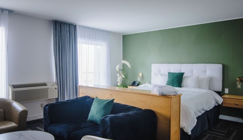 Suite, 1 très grand lit, vue mer (Pavillon Acadie | Panorama)