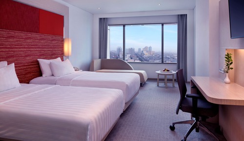 Chambre Deluxe, 2 lits une place