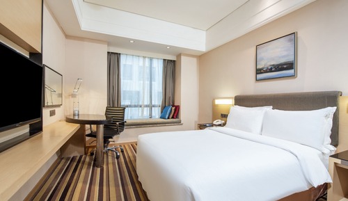 Chambre Standard, 1 grand lit, accessible aux personnes à mobilité réduite