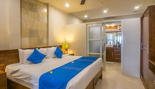 Suite, 1 chambre, en bord de plage
