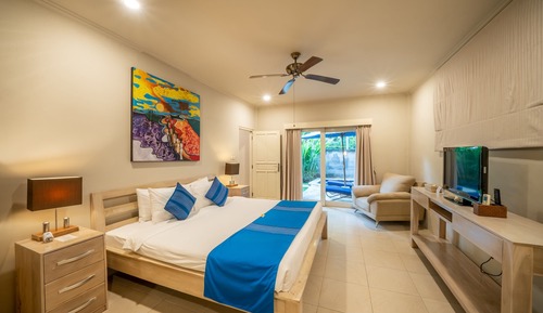 Villa Deluxe, 2 chambres, piscine privée, vue jardin