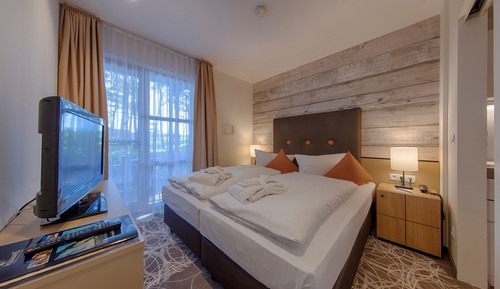 Appart'hôtel, 1 chambre, patio (30m²)