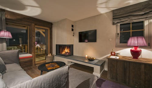 Chambre Double Deluxe, balcon (Salon séparé au Sud)