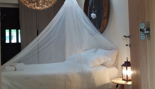 Chambre Double Familiale, salle de bains privée
