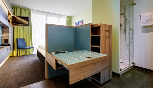 Chambre Confort avec lits jumeaux, 2 lits une place (All Comfort)