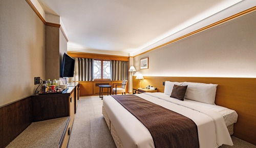 Chambre Double Deluxe, 1 lit double, non-fumeurs, vue port