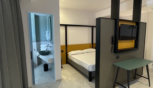 Chambre Quadruple, vue mer