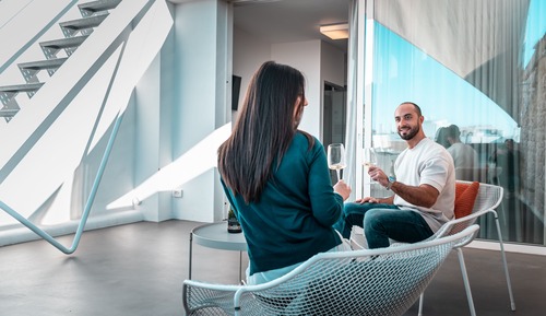 Suite Junior, terrasse, vue mer