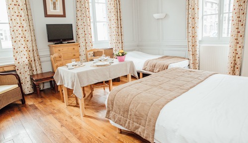 Chambre Triple, coin cuisine