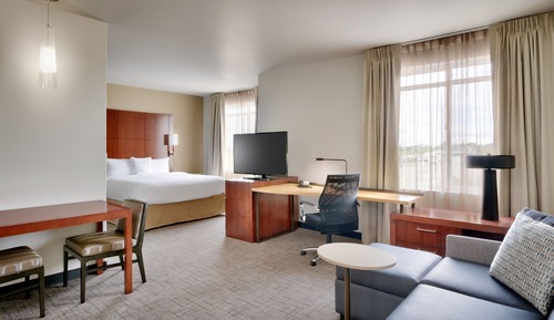 Studio, 1 très grand lit et 1 canapé-lit (Mobility/Hearing Accessible, Tub)