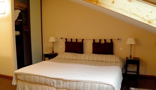 Chambre double mansardée