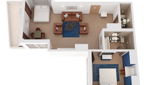 Suite Deluxe, 1 chambre (Beach)