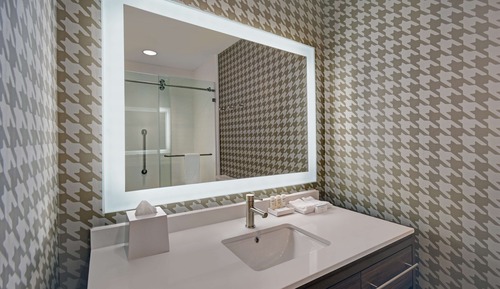 Suite, 1 très grand lit, accessible aux personnes à mobilité réduite, non-fumeurs (Roll-In Shower)