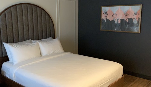 Chambre Standard, 1 très grand lit (Mobility Roll-In Shower)