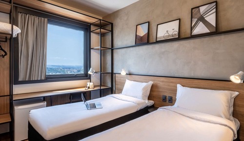 Chambre Standard avec lits jumeaux, 2 lits une place