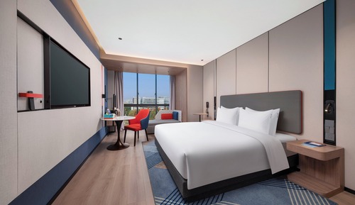 Chambre Standard, 1 très grand lit (High Floor)