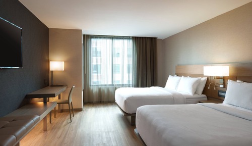 Chambre Premium, 2 grands lits, avec vue