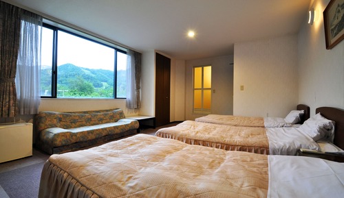 Chambre Triple, fumeurs (minimum two people use)