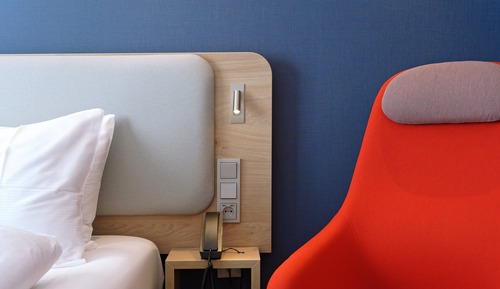 Chambre Standard, 1 grand lit, accessible aux personnes à mobilité réduite