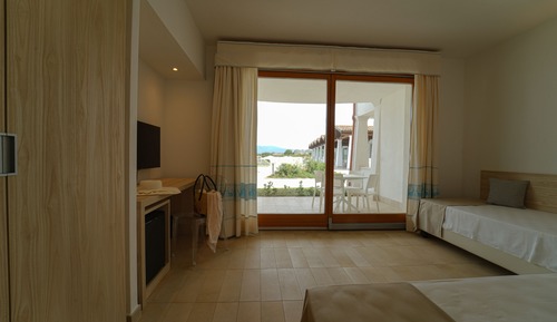 Chambre Quadruple Familiale, vue mer