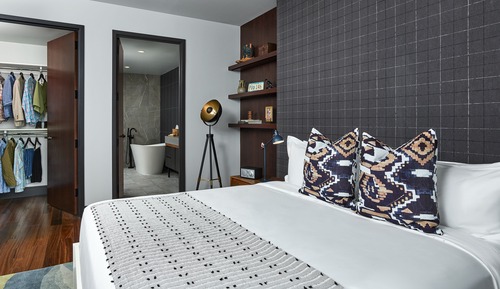 Penthouse, 2 chambres, en angle