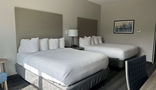 Chambre Standard, 2 grands lits, accessible aux personnes à mobilité réduite, non-fumeurs