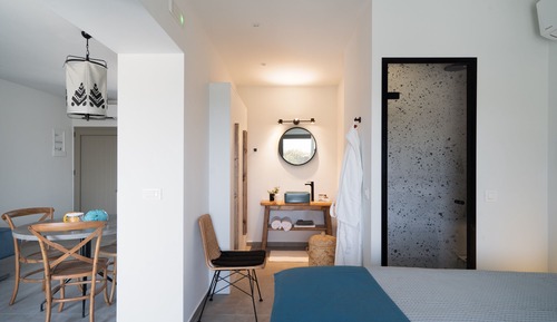 Suite Deluxe, baignoire à jets, vue mer