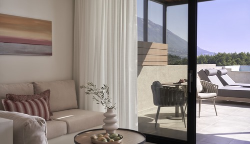 Suite Studio Junior, piscine privée, vue mer (Cozy Pool)