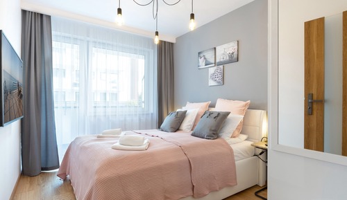 Appartement, 1 chambre, balcon, en bord de plage