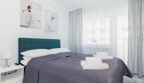 Appartement, 1 chambre, balcon, en bord de plage