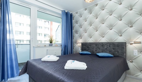 Appartement, 1 chambre, balcon, en bord de plage