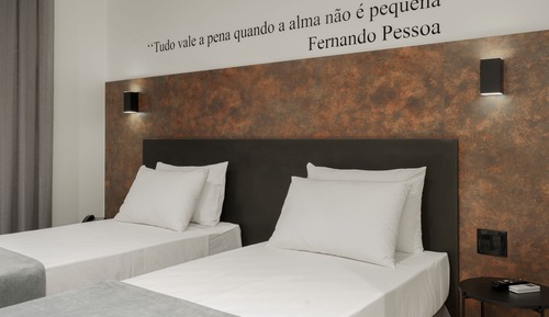 Chambre Deluxe avec lits jumeaux, 2 lits une place
