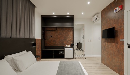 Chambre Double Deluxe, accessible aux personnes à mobilité réduite