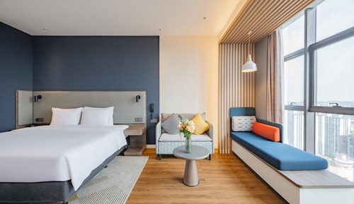 Chambre Standard, 1 très grand lit (High Floor, Extra Floor Space)
