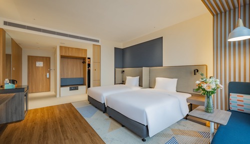 Chambre Standard, 2 lits une place (High Floor)